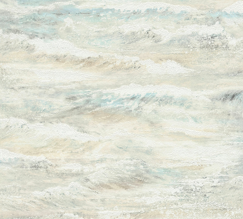 Vliestapete COTE D'AZUR - beige - 10 Meter