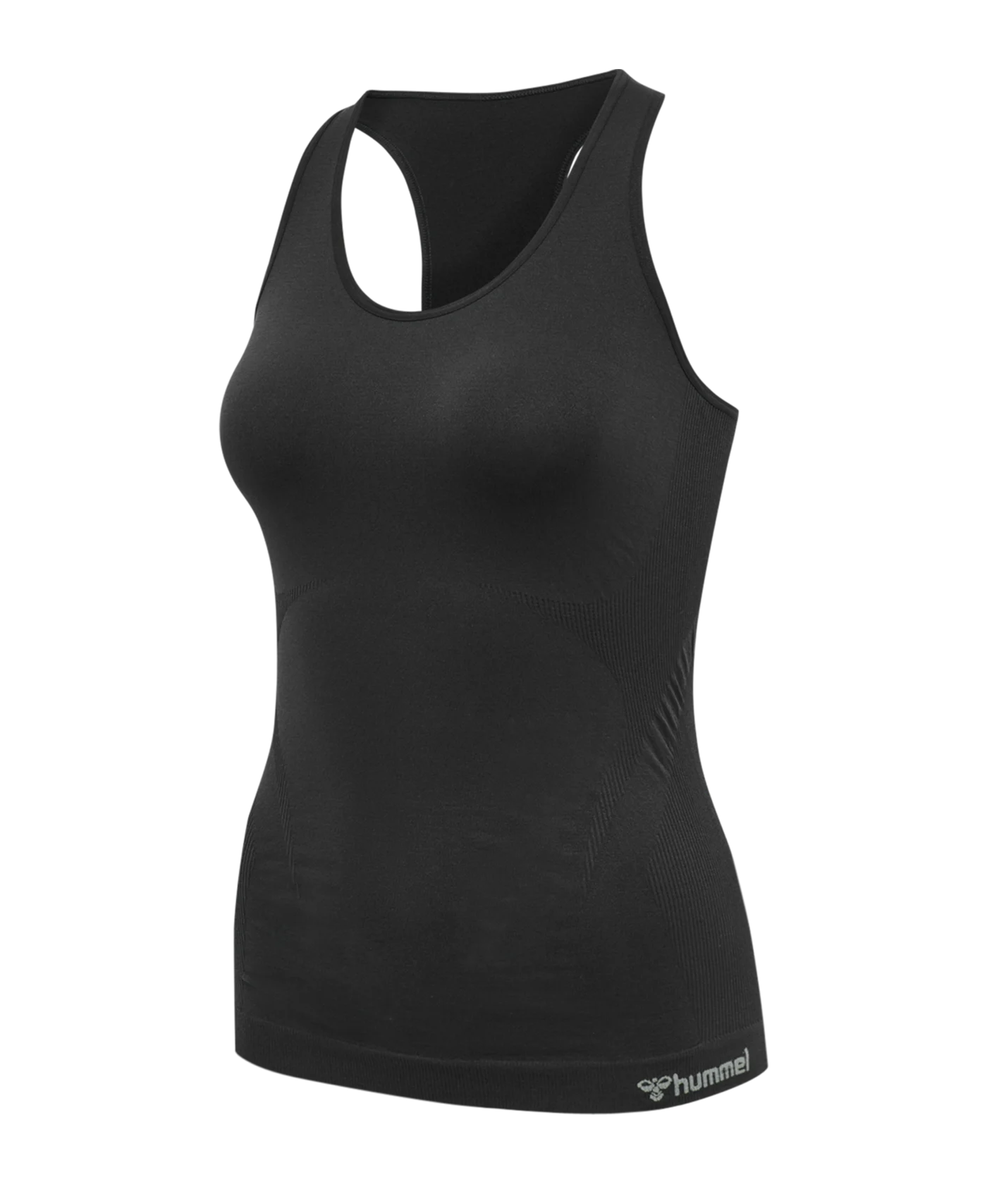 Hummel hmltif Seamless Top Damen Schwarz F2001
