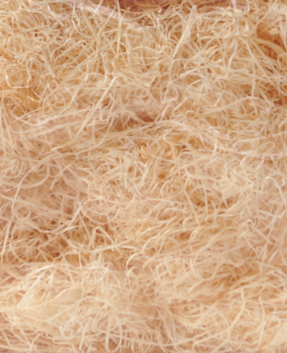 Holzwolle aus Fichtenholz Verpackungsmaterial für DIY / Kreative Projekte - Braun