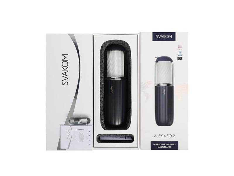 Svakom Masturbator Alex Neo 2 Hochwertiges Männer-Sextoy aus der «Connexion Series»