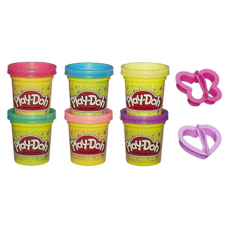 Play-Doh Glitzerknete 8er Pack