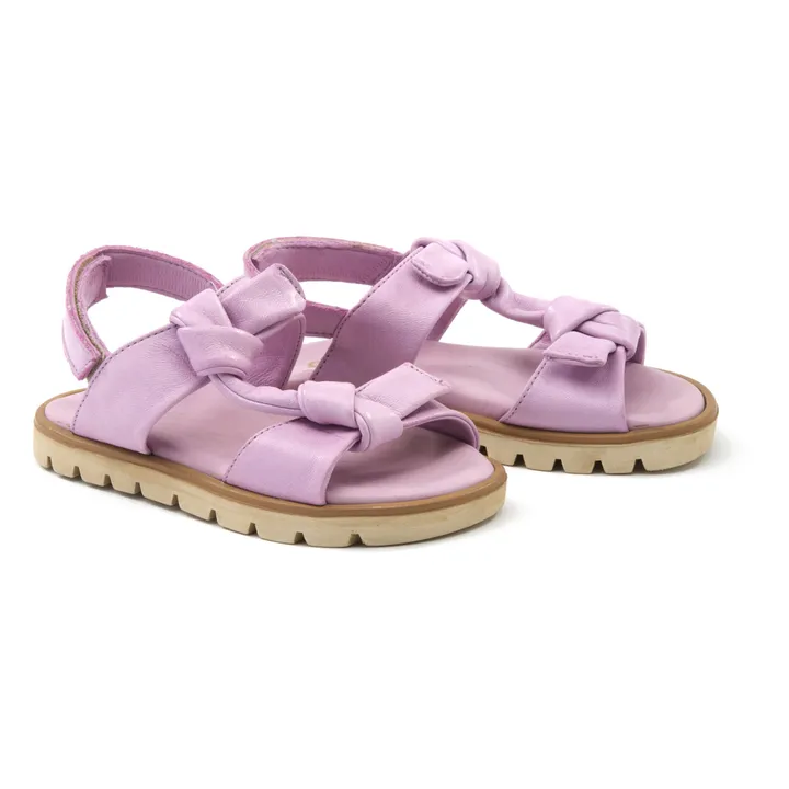 Pèpè Sandales Scratchs Nœud | Rose