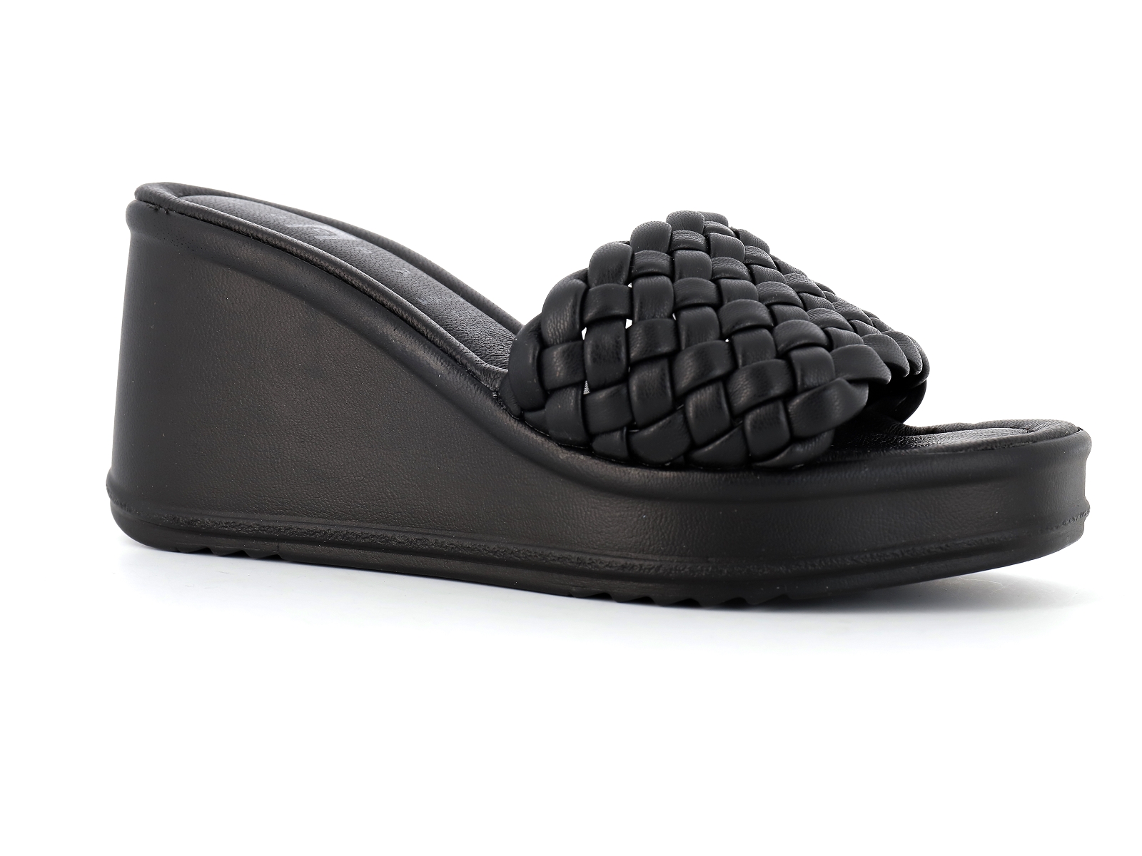 P brand-18009/TL Cuir Noir
