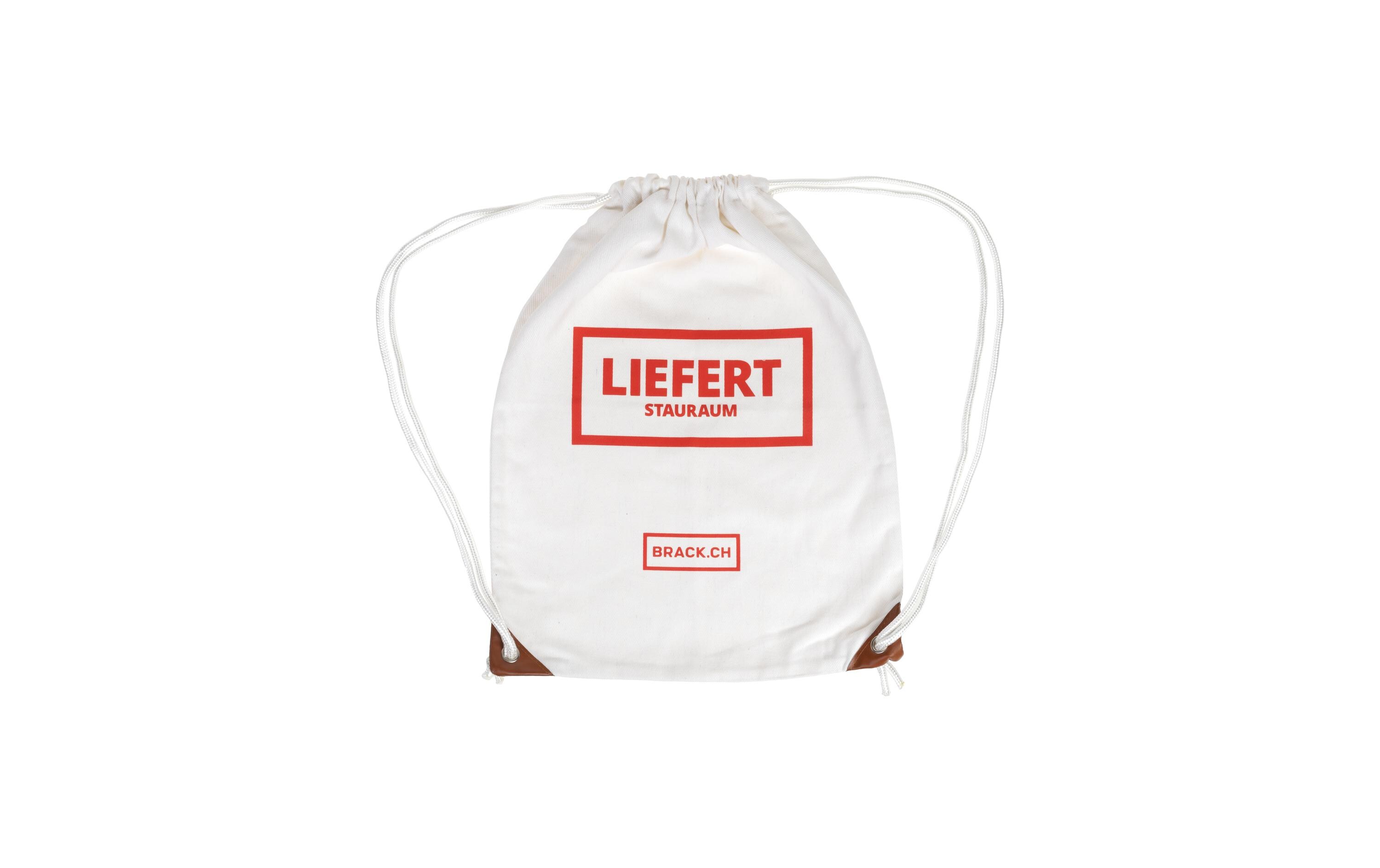 Turnsack BRACK.CH LIEFERT SchriftzugGymbag