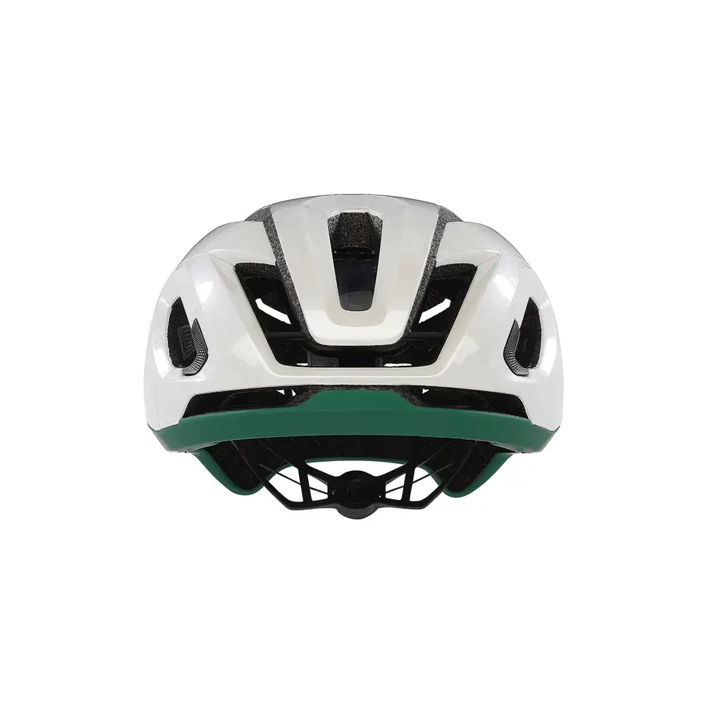Oakley ARO5 Race EU Fietshelm Mat Wit/Groen/Blauw