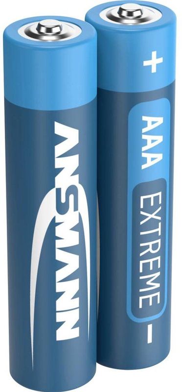 Ansmann - 2x Micro Lithium Batterij - AAA - 1.5V - Set van Twee