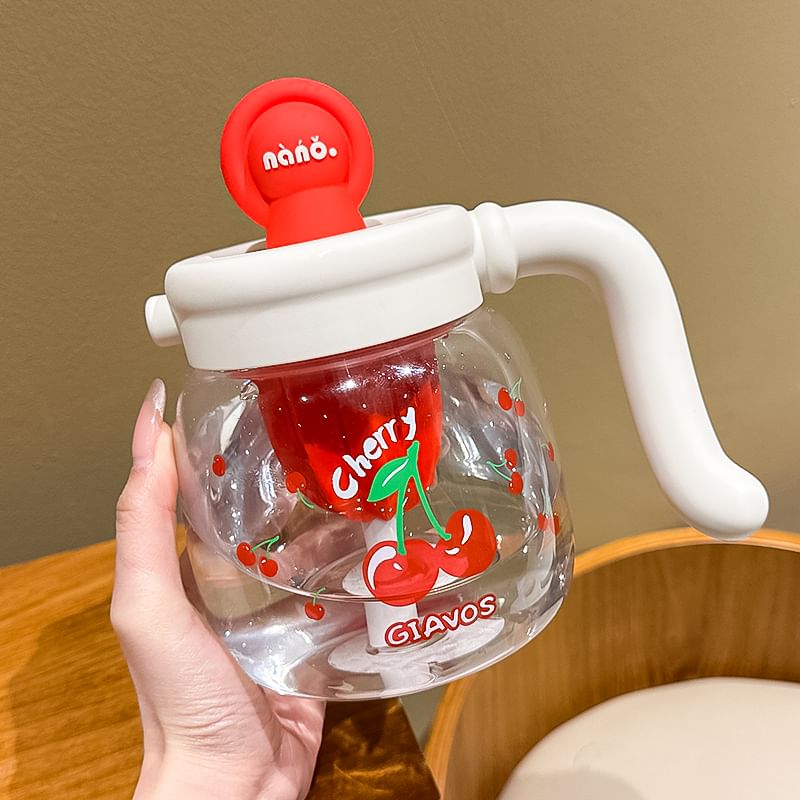 Choyce - Kersen Plastic Thee-infuser Drinkfles