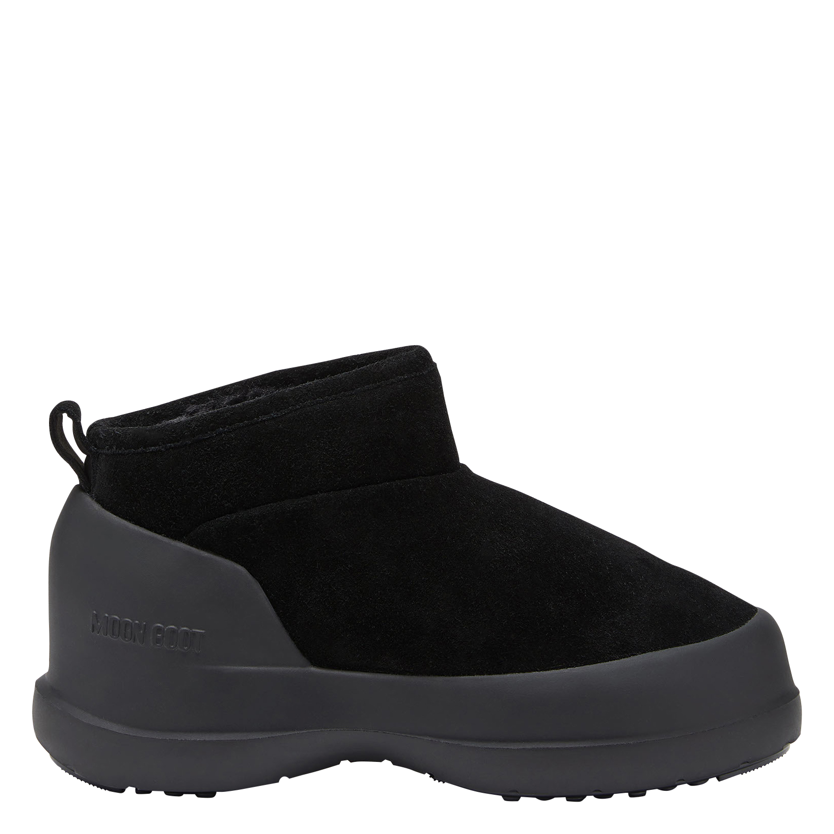 MB LUNA - Bottines en cuir velours | Noir