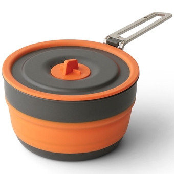 Sea To Summit Frontier UL Collapsible 1L Topf Puffin's Bill Orange