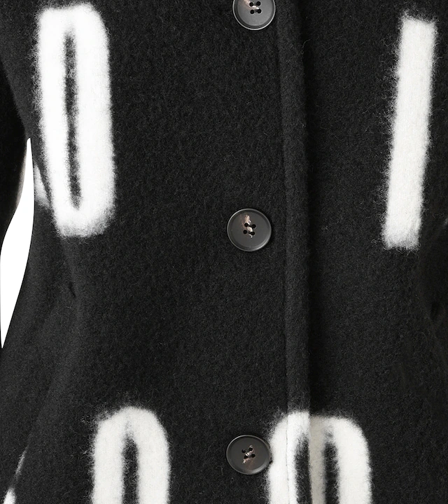 Aniston CASUAL Fleecejacke mit grossflächigem 
