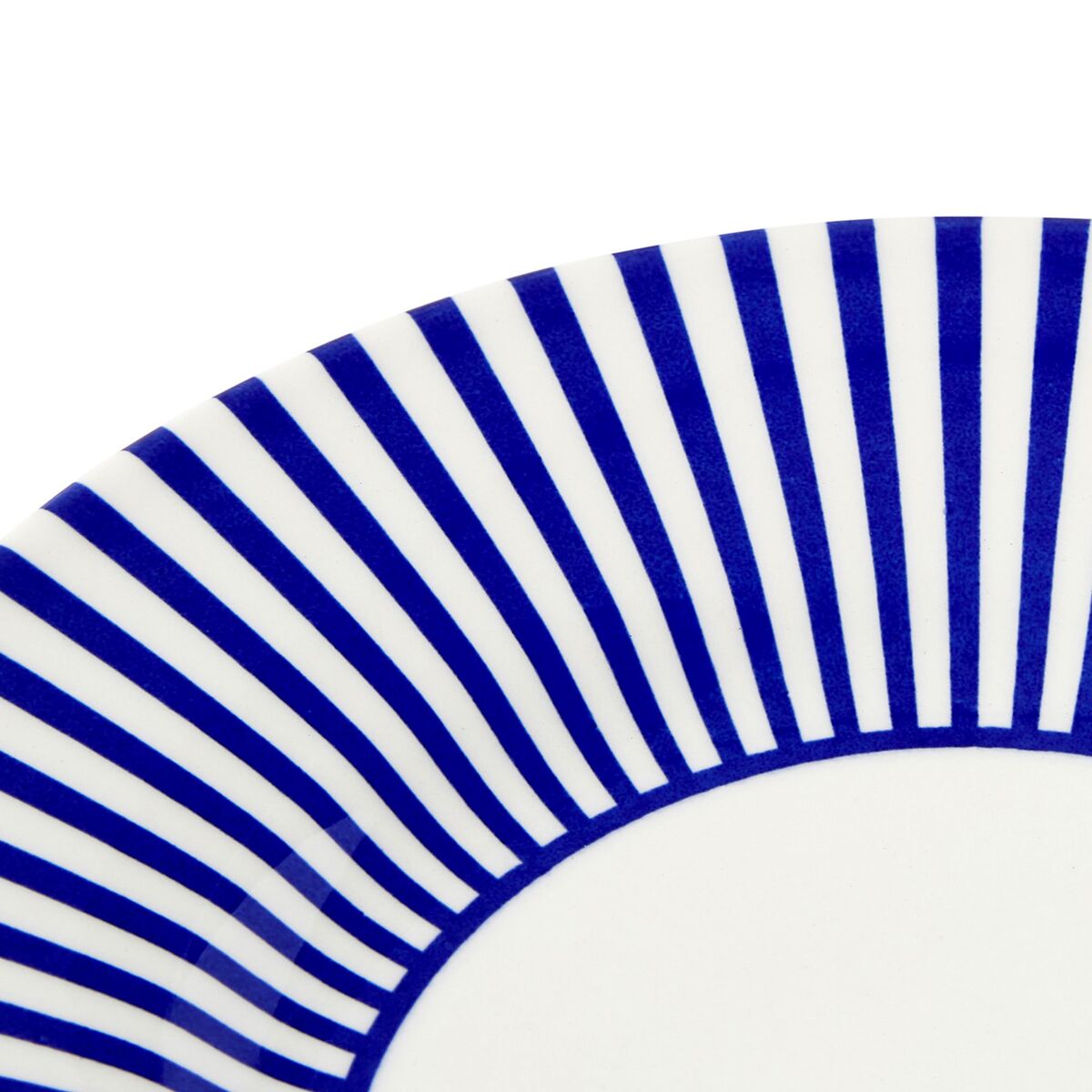 Steccato-tallerken 18 cm, smale striper