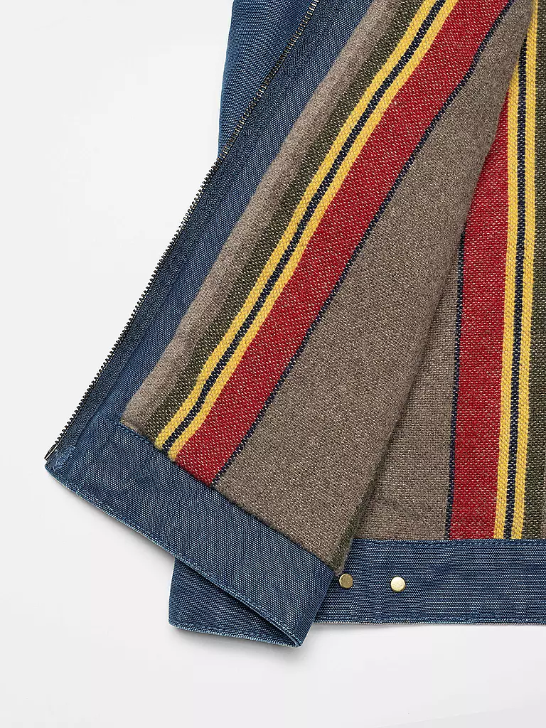 NUDIE JEANS Blouson BLAKE blau