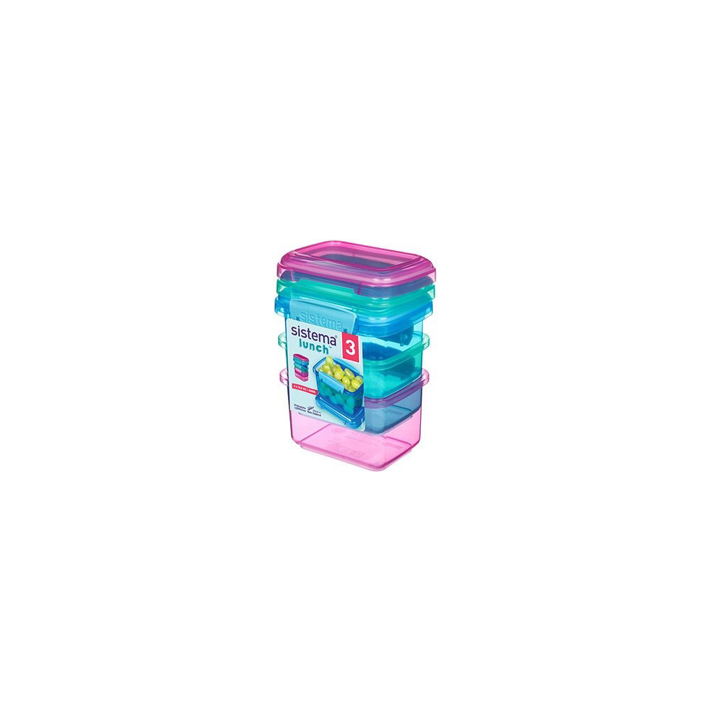 Sistema Opbevaringsboks 3-pak 400 ml.
