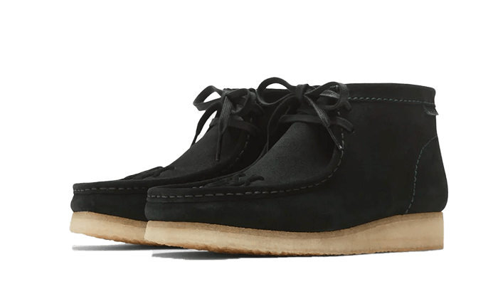 Clarks Wallabee Boot Kith Dark Green Suede