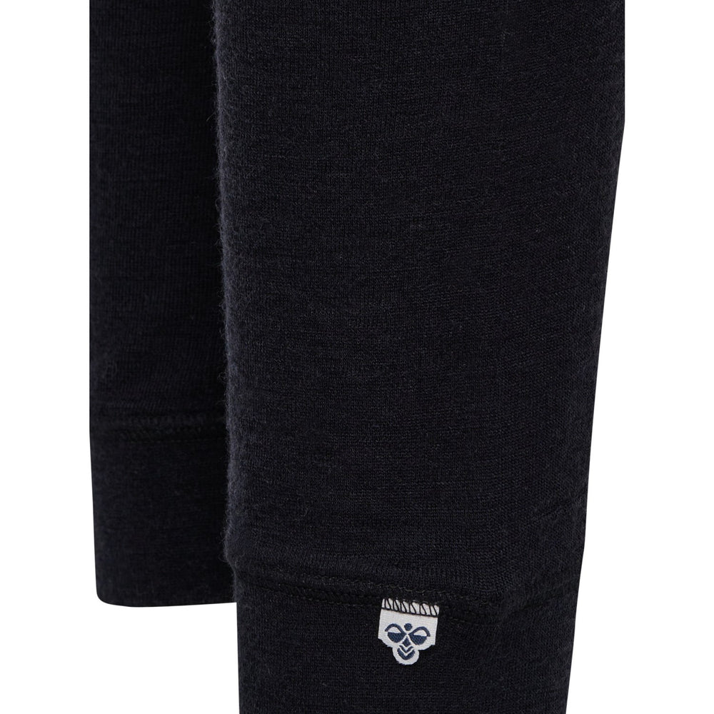 Køb Hummel Black Jr Uld Rib Leggings