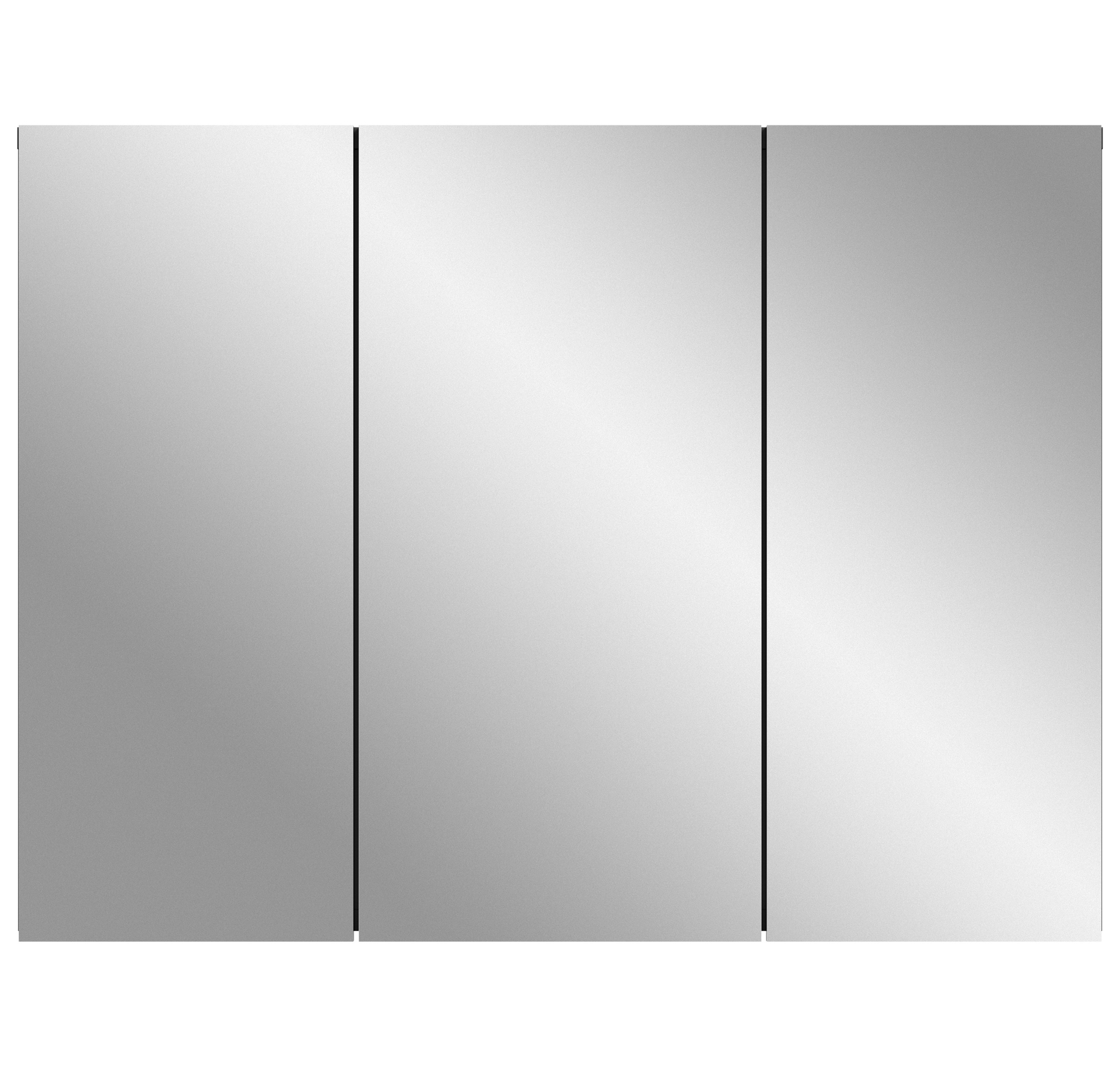 Bad-Spiegelschrank SOFT grau 80cm