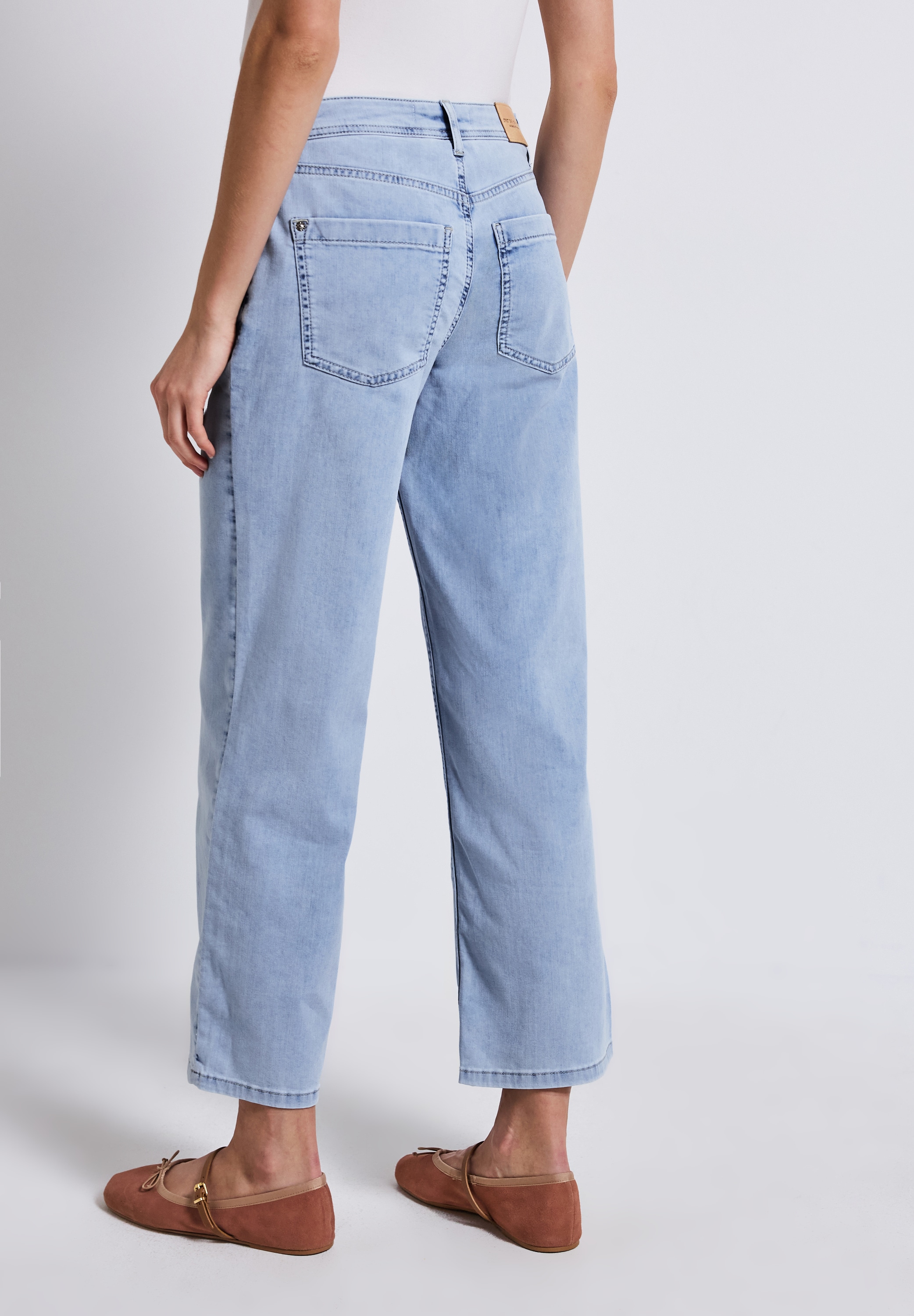 STREET ONE Weite Jeans , im 5-Pocket-Style und mit Stretch