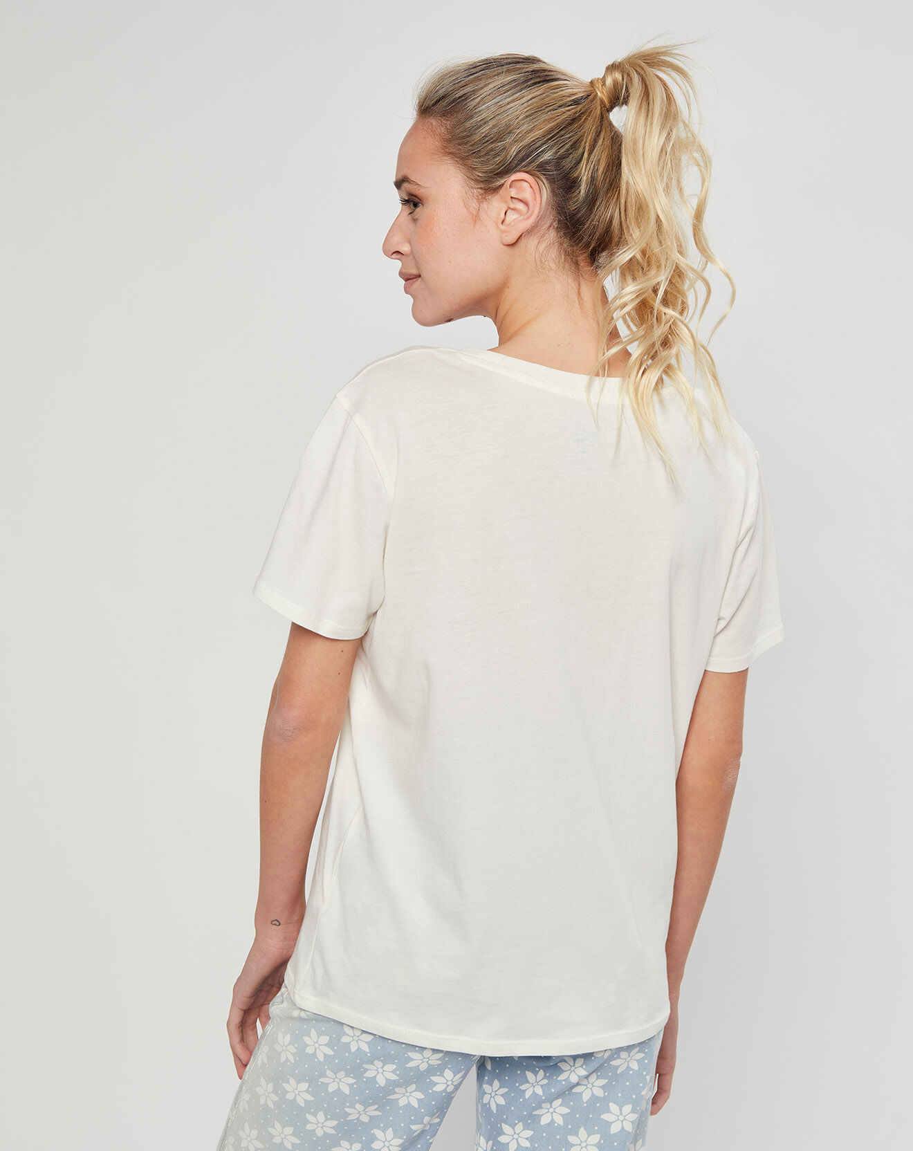 Billabong T-Shirt Surf Club écru