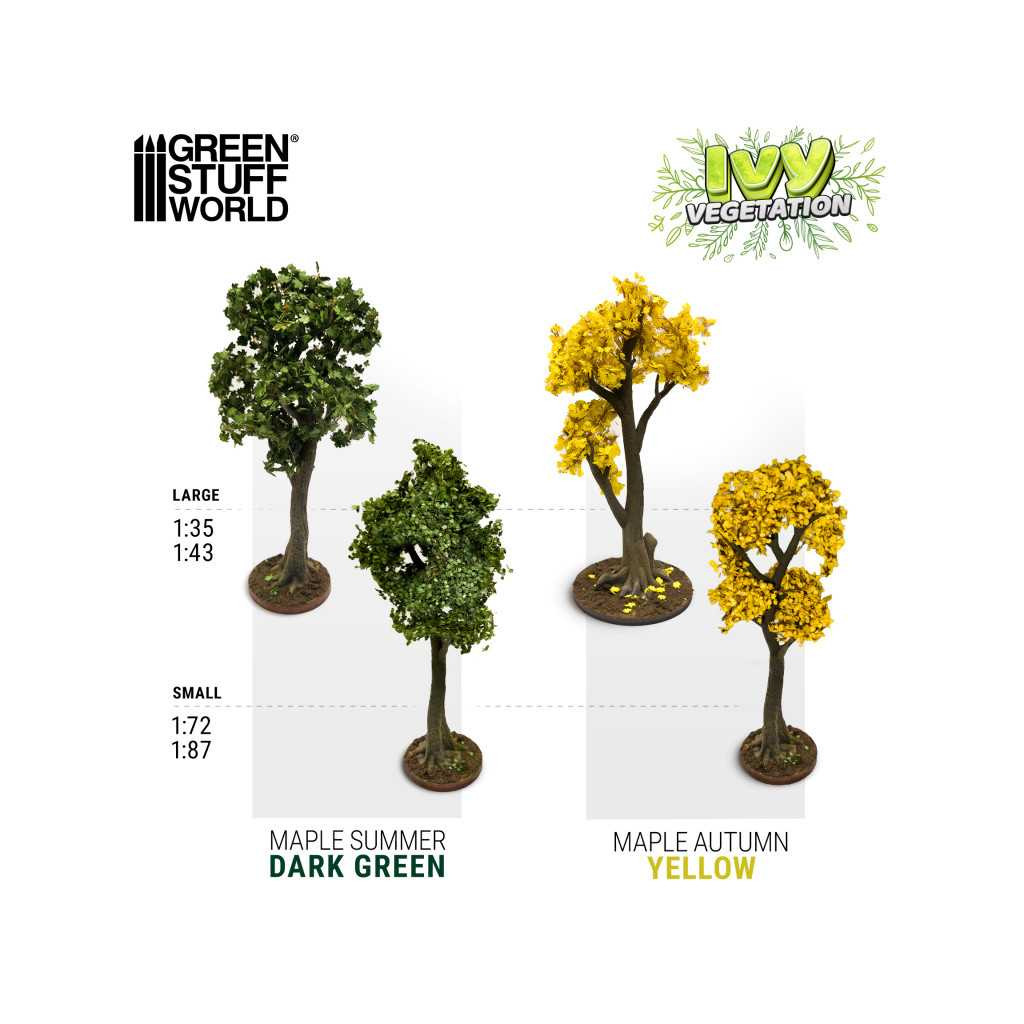 Green Stuff World - Feuillage Lierre - Érable