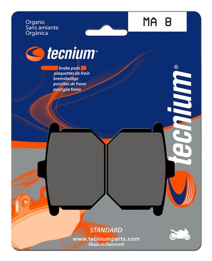 Plaquettes de freins Tecnium route organique - MA8