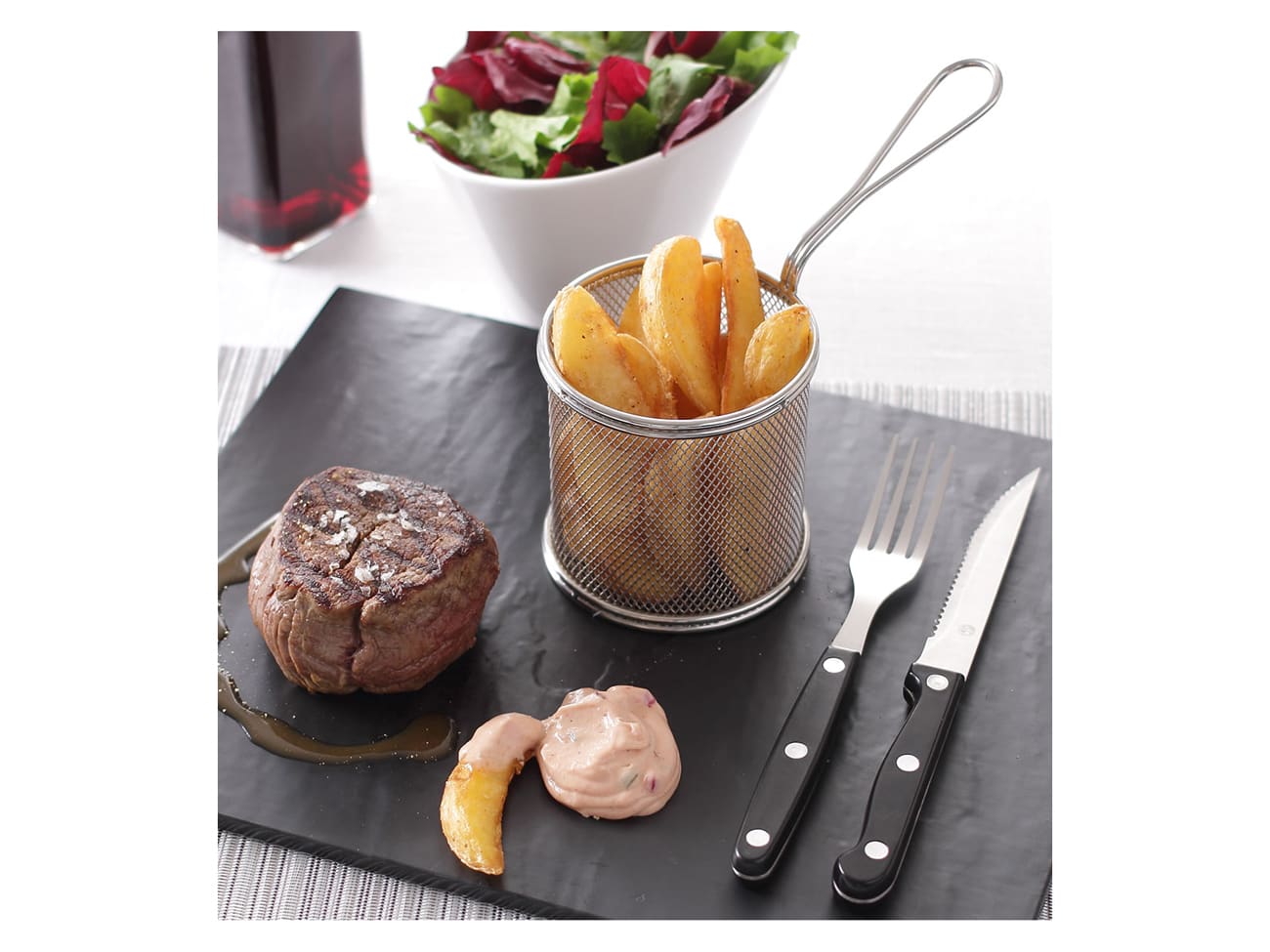 Panier à frites rond - Ø 9 cm