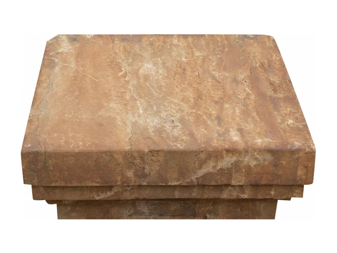 BISCOTTINI Fontaine - Mur en Pierre - Décorative - Fontaine de Jardin - Extérieur - Fontaine Murale - Décoration Murale - Décoration de Jardin - 40x59x125cm