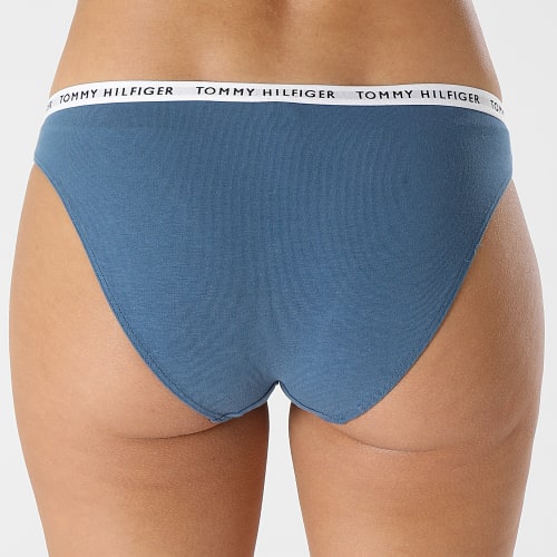 Lot De 3 Culottes Femme 2828 Blanc Bleu Clair