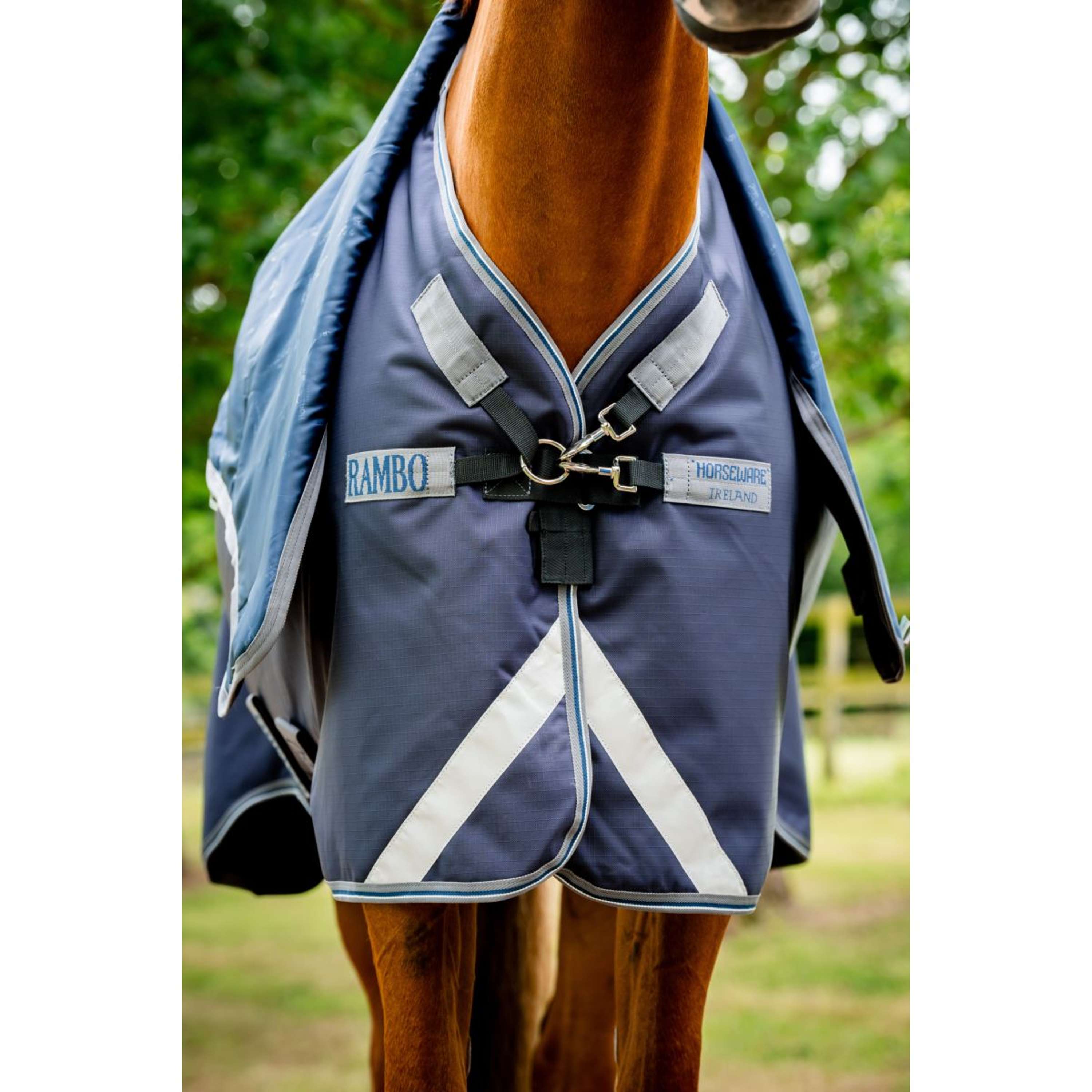 Rambo Turnout Duo Ripstop Plus Bundle 100g + 100g + 200g Navy/Thunders