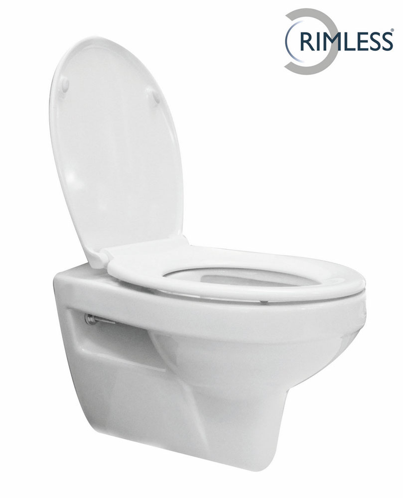 Mueller Trevi randloos toilet met softclose zitting onepack