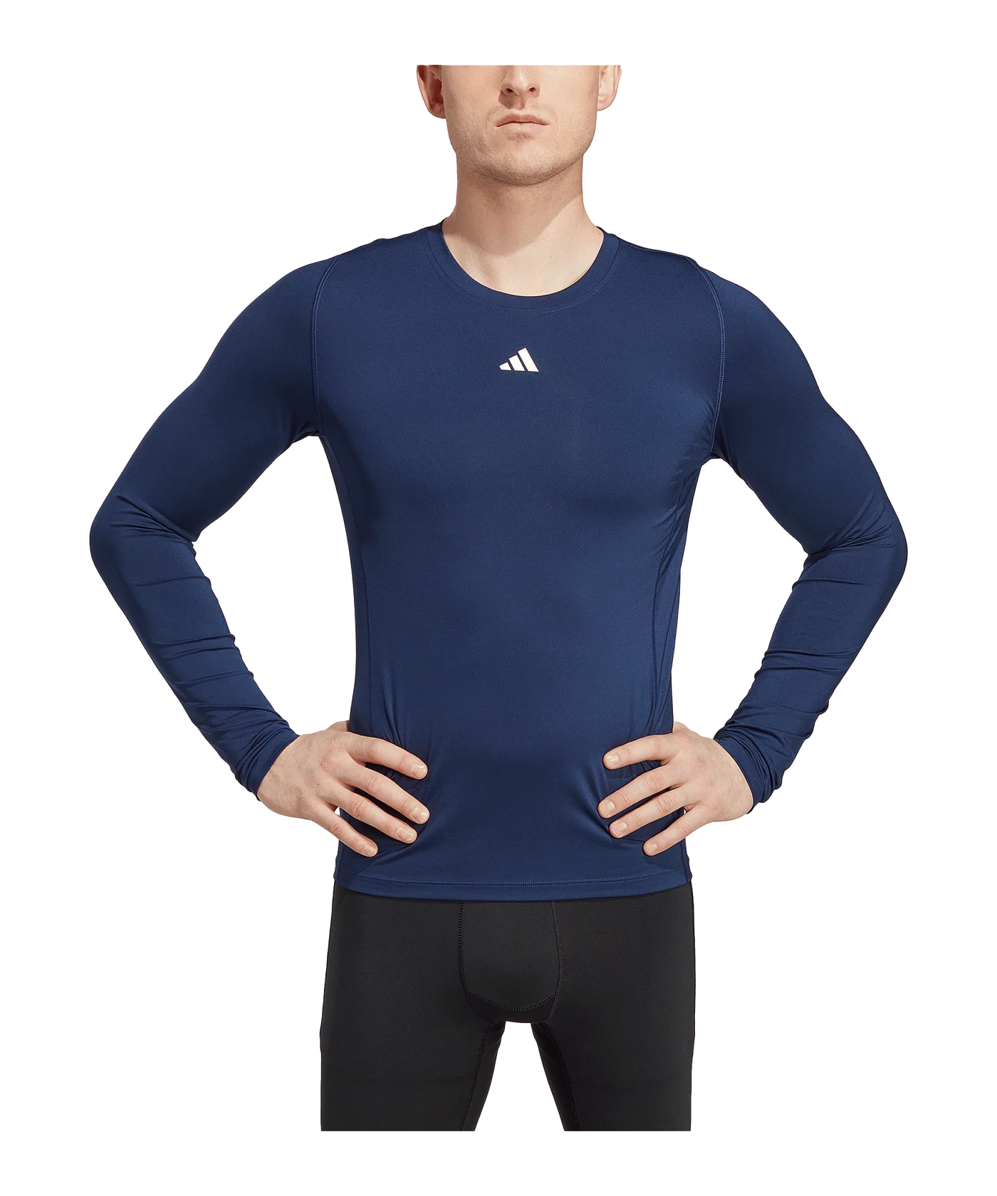 adidas Techfit Sweatshirt Dunkelblau