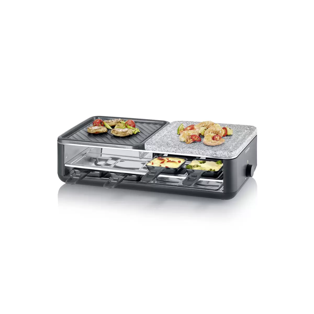 Raclettegrill Severin RG2366 Anthrazit