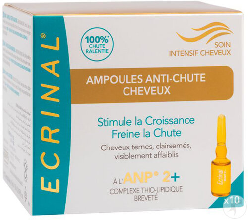 Ecrinal Ampoules Anti-Chute Cheveux 10x5ml