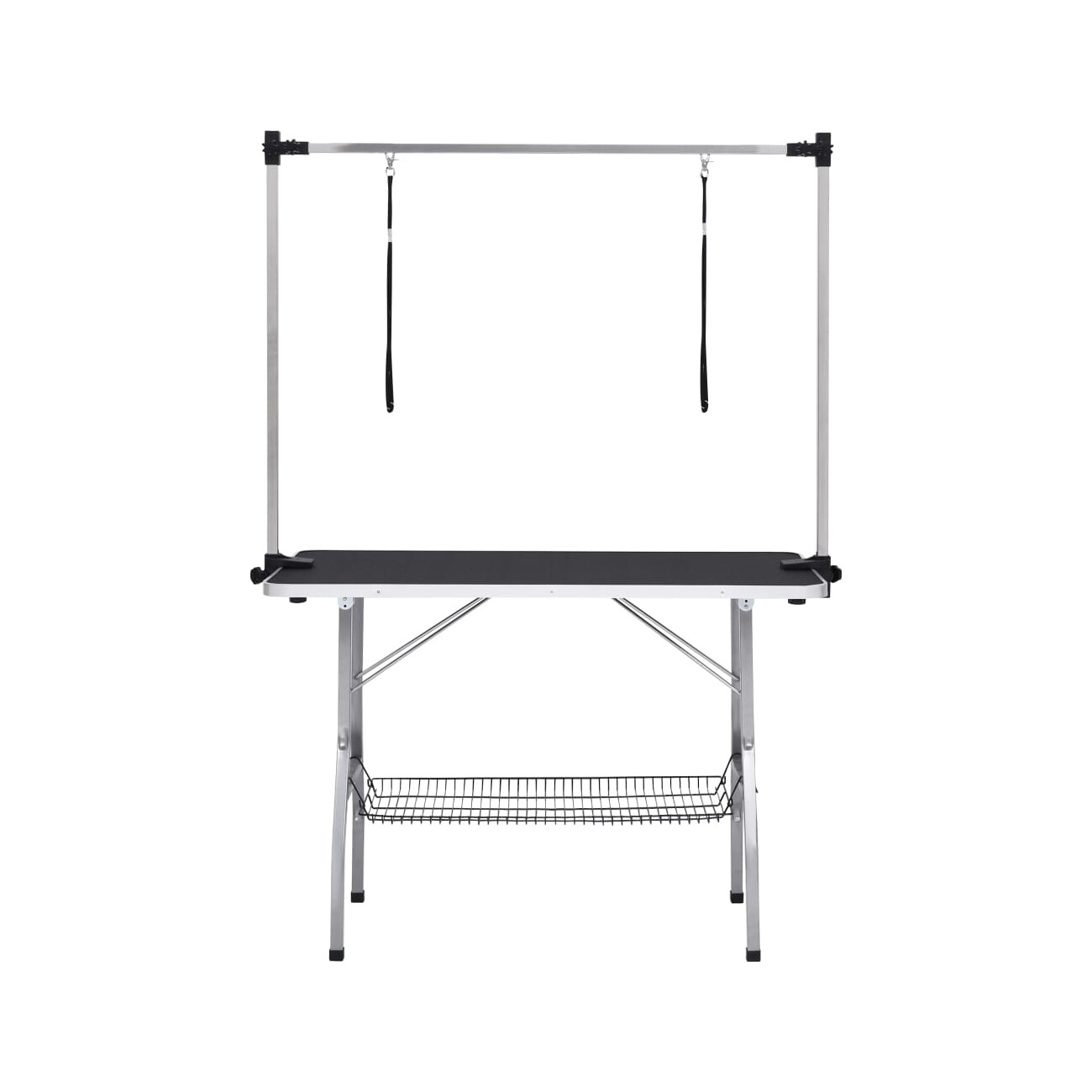 VidaXL Verstellbarer Hundepflegetisch 110 x 60 x 76 cm (L x B x H)
