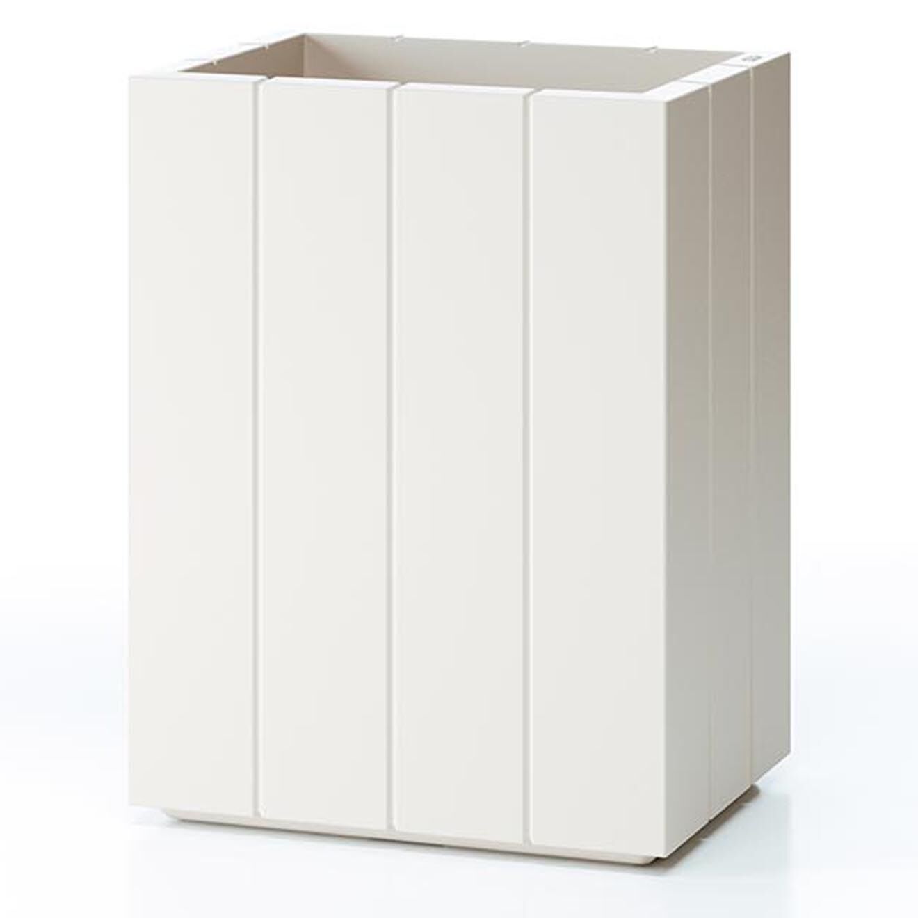 Serralunga Jardinière Design par Raffaella Mangiarotti blanche - 35x60x45 cm