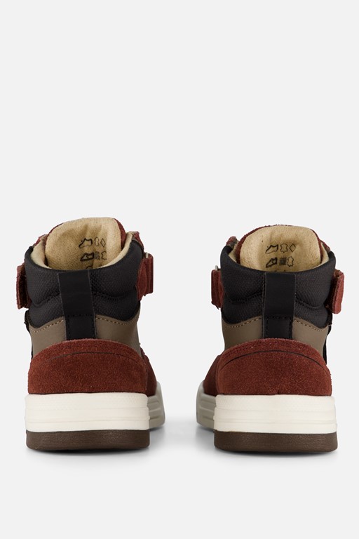 Muyters Sneakers rood Imitatieleer