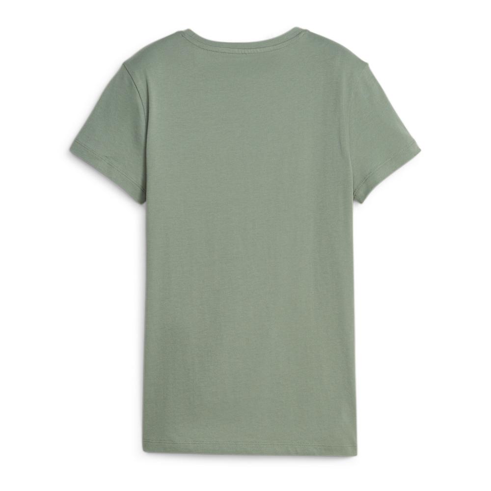 Puma T-shirt Kaki Femme Puma Ess+ Embroid