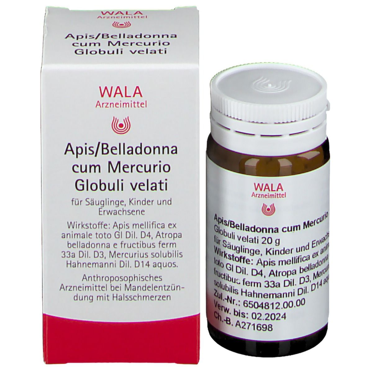 WALA® Apis Belladonna c. Mercurio Globuli
