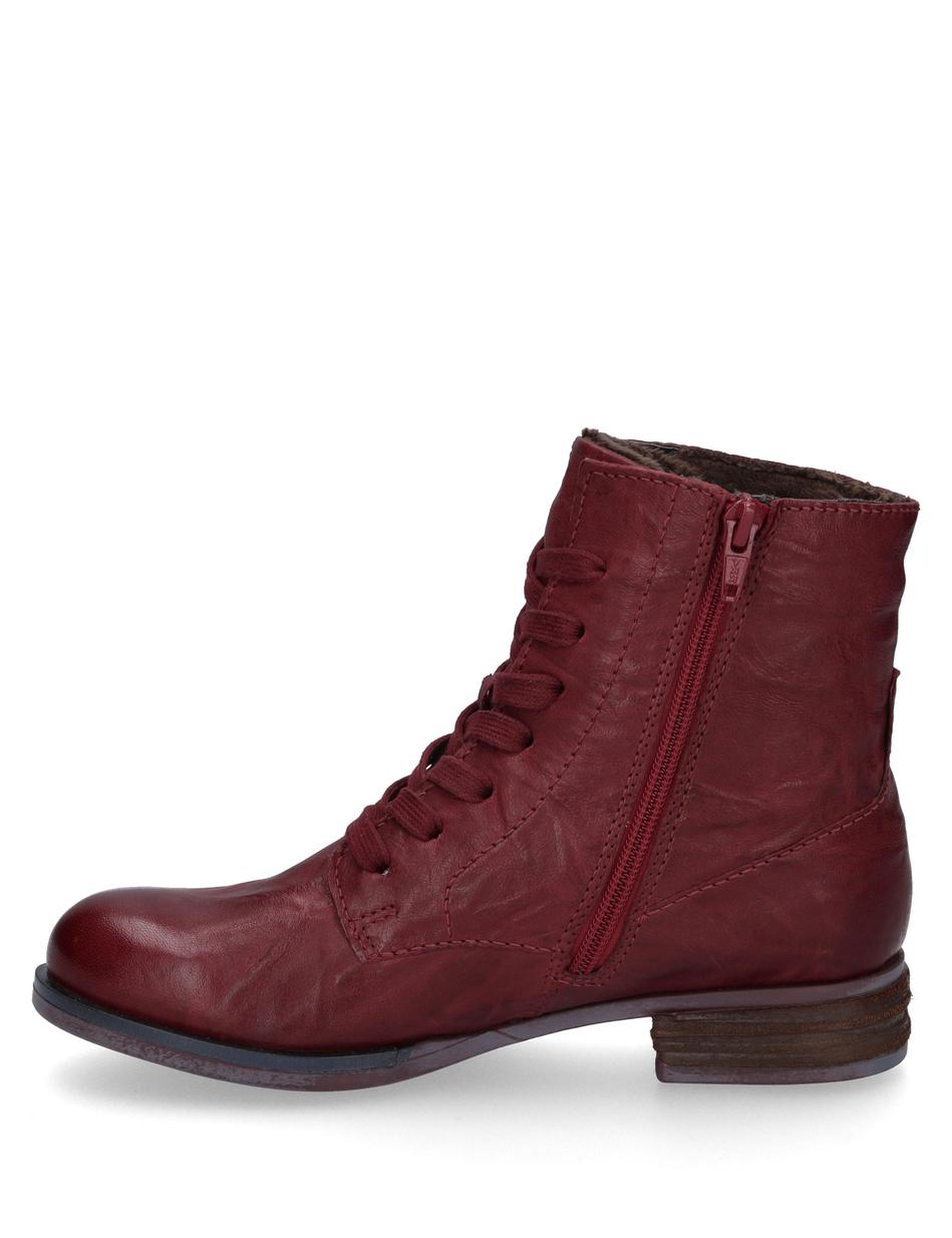 Stiefelette Sanja 01, bordeaux