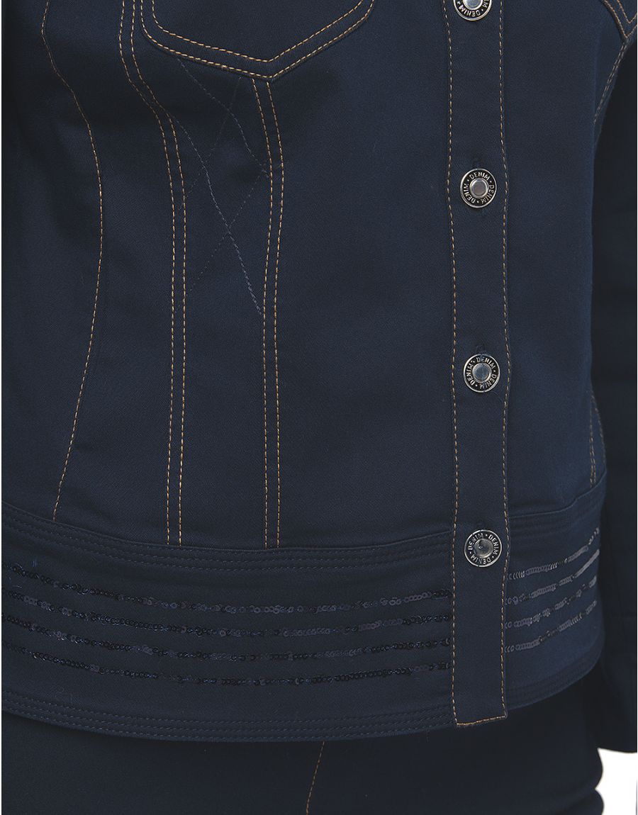 Veste bleu denim