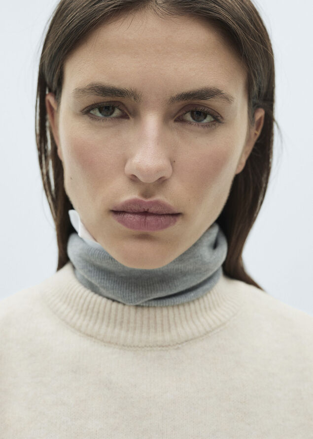 MANGO SWEATER. -- MARIANO Lt pastel brown