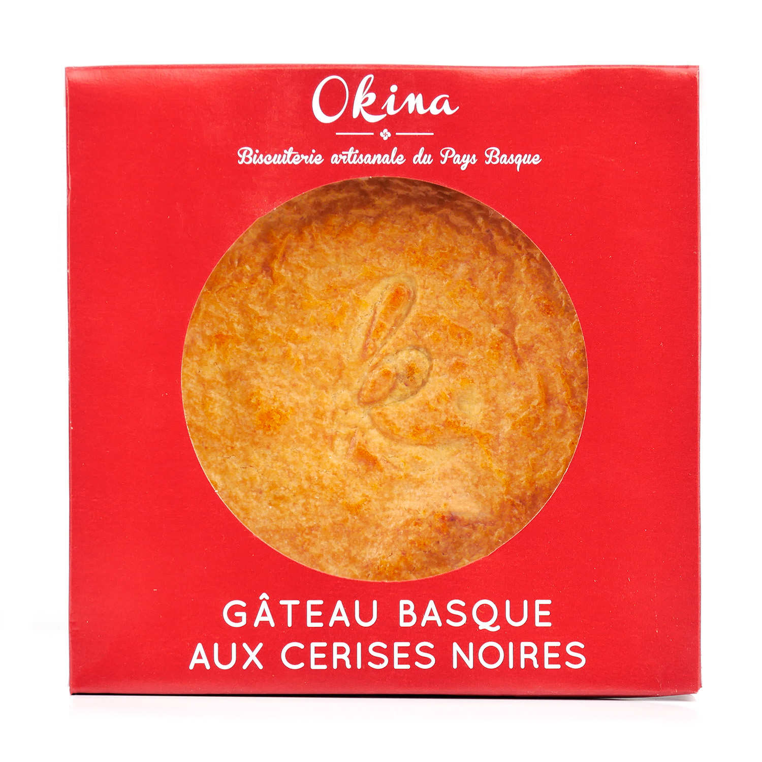 Gâteau basque à la cerise noire