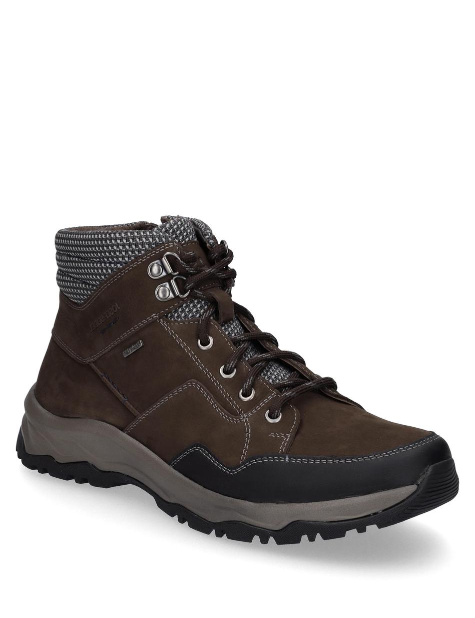 Stiefelette Leroy 53, braun-kombi