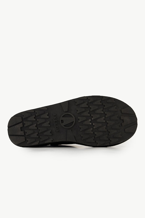 Axelda Lammfell-Boots, Veloursleder, Weite H