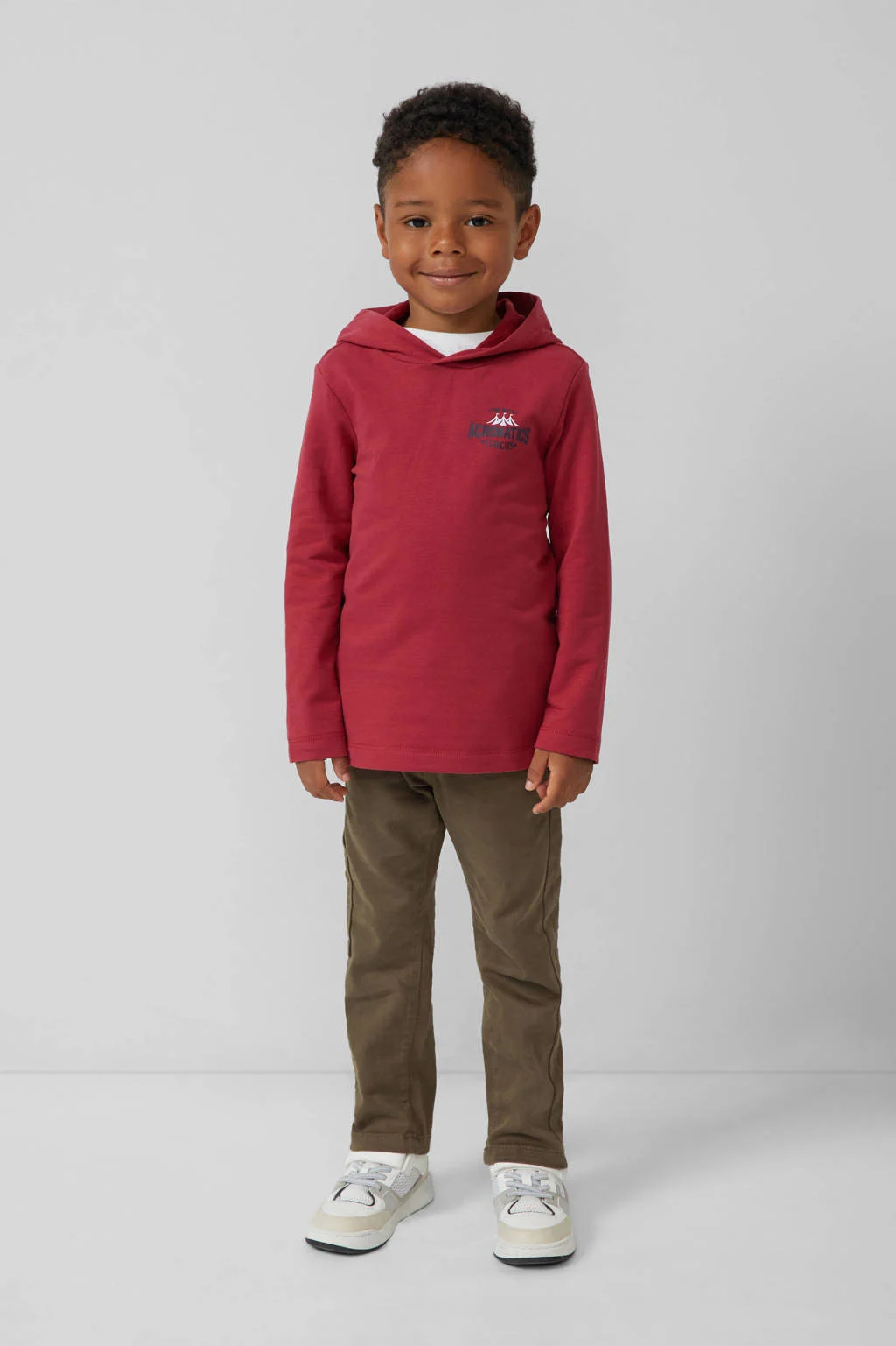 s.Oliver hoodie donkerrood