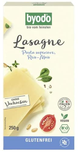 Byodo BIO Lasagne Blätter Mais-Reis glutenfrei