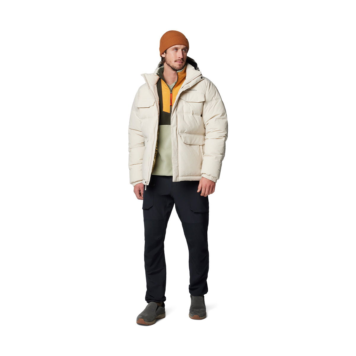 Columbia Landroamer Puffer fiberjakke, herre (Dark Stone)