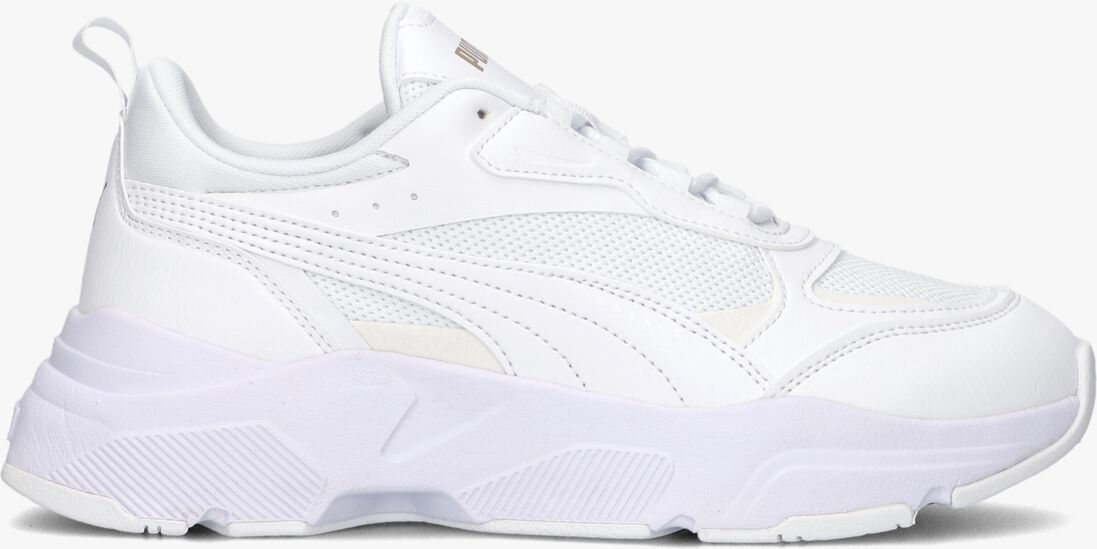 PUMA witte puma lage sneakers cassia