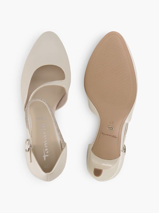 Tamaris Spangenpumps Offwhite