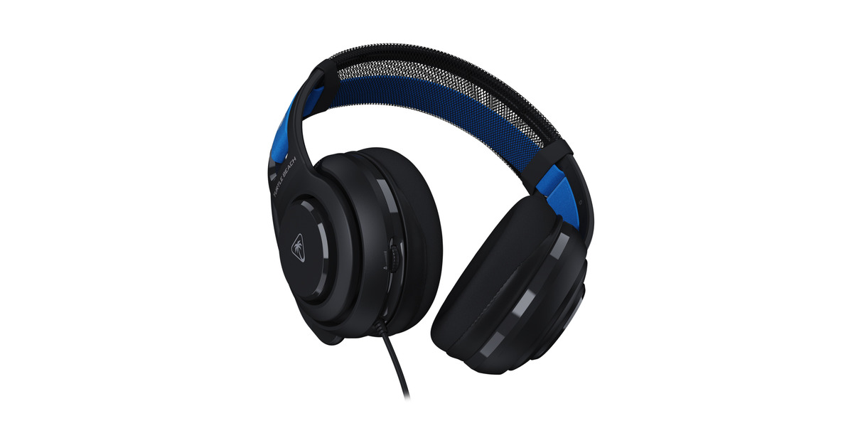 Turtle BeachAtlas 200 bekabelde gamingheadset over-ear gaming headset  (Zwart, PlayStation 4, PlayStation 5)