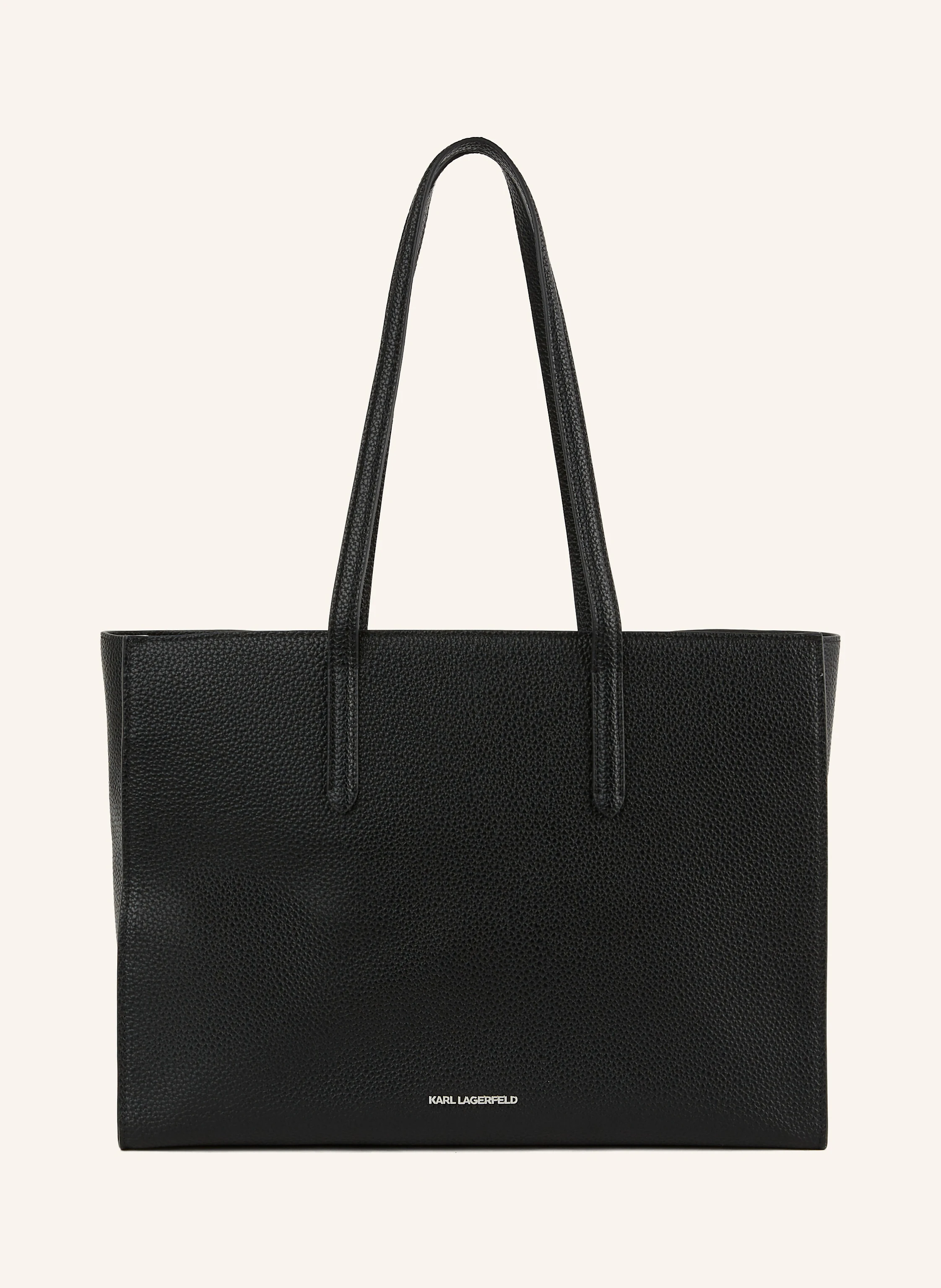 KARL LAGERFELD IKON GROSSE GENOPPTE TOTE-BAG